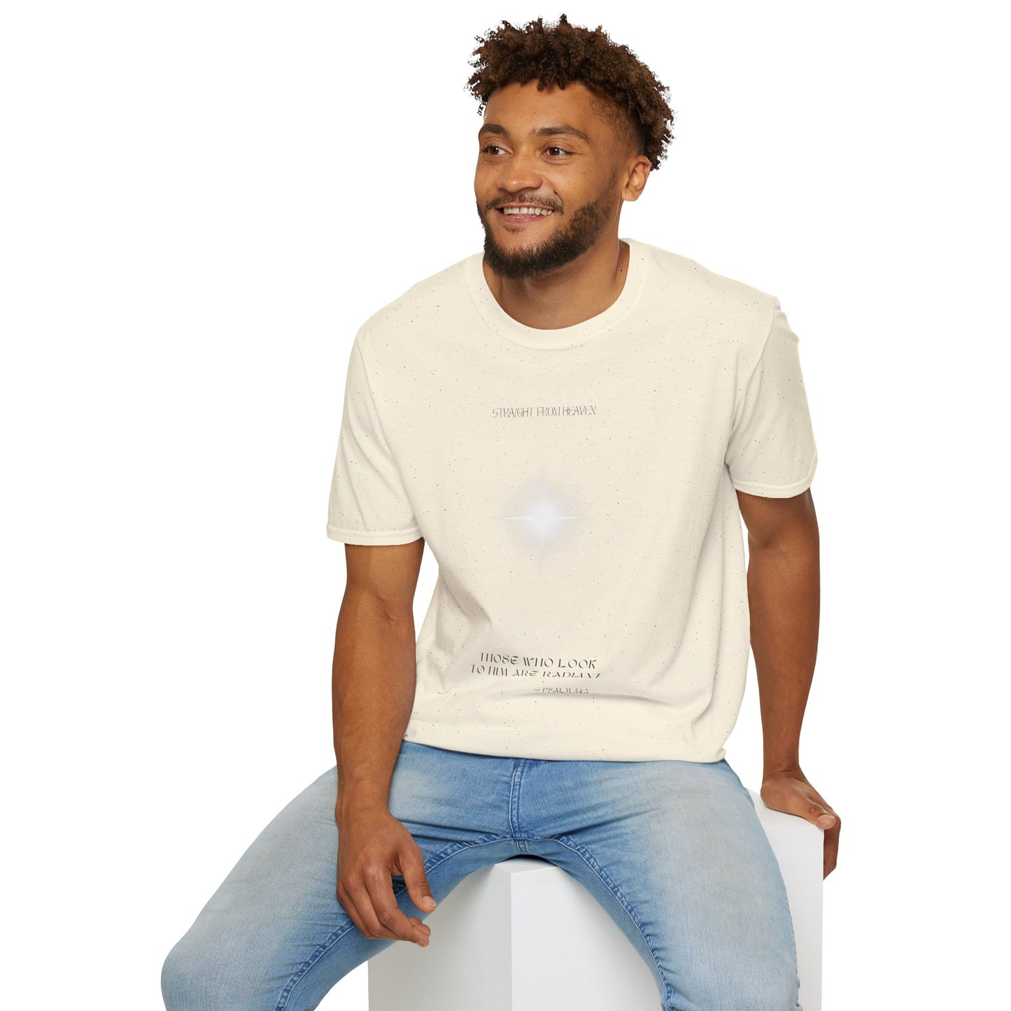 T-shirt Straight From Heaven Psalm 34:5