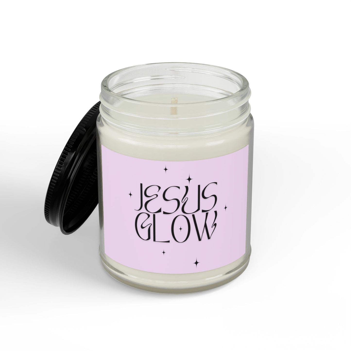 Jesus Glow Baby Pink Candle
