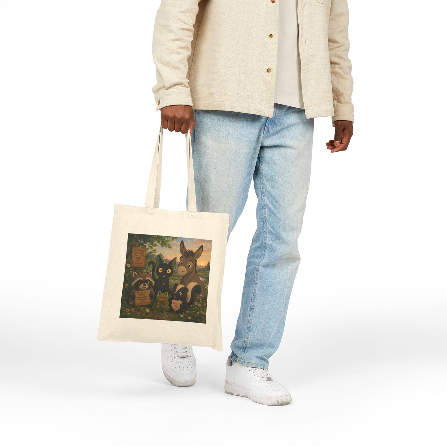 Adorable Christian Family Tote Bag