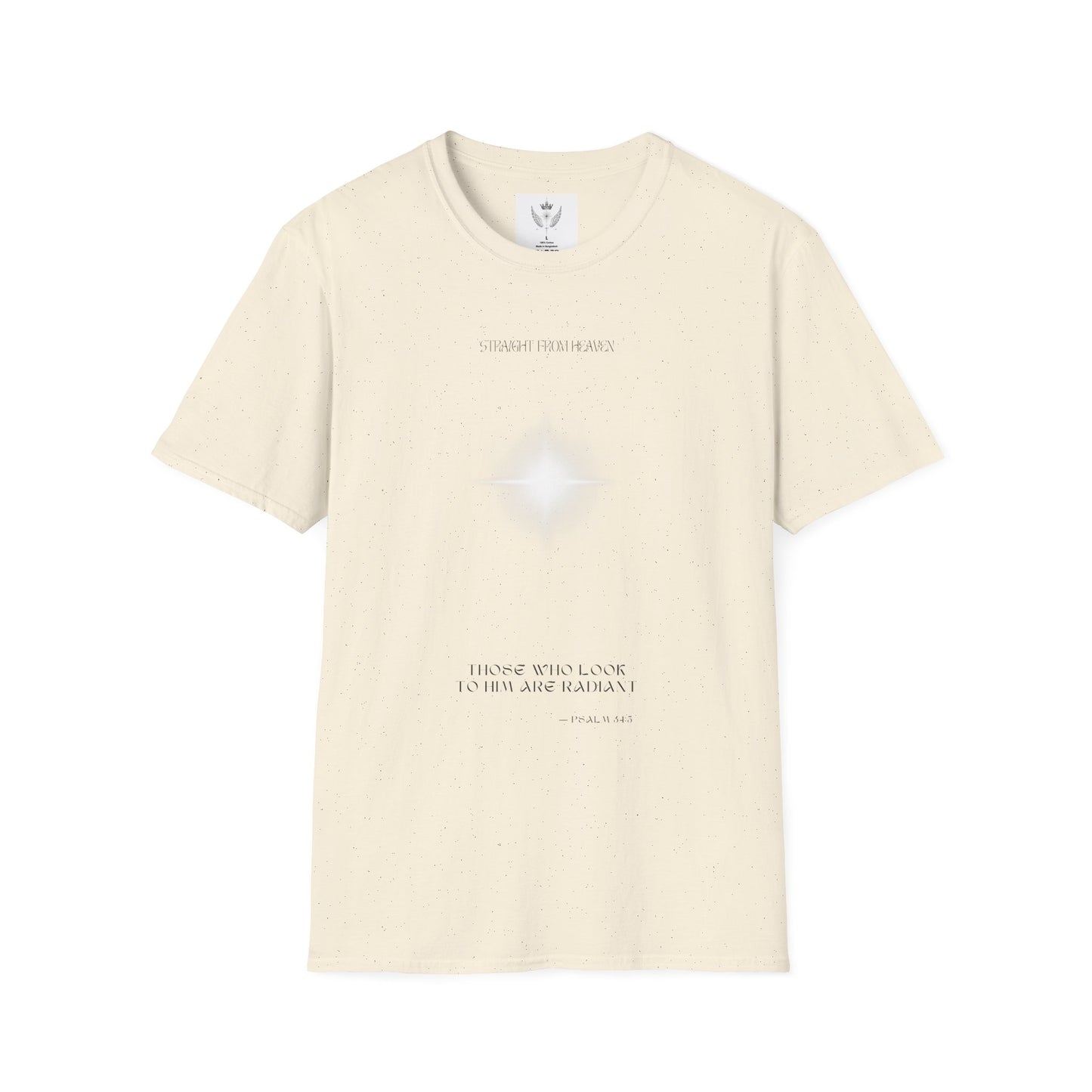 T-shirt Straight From Heaven Psalm 34:5