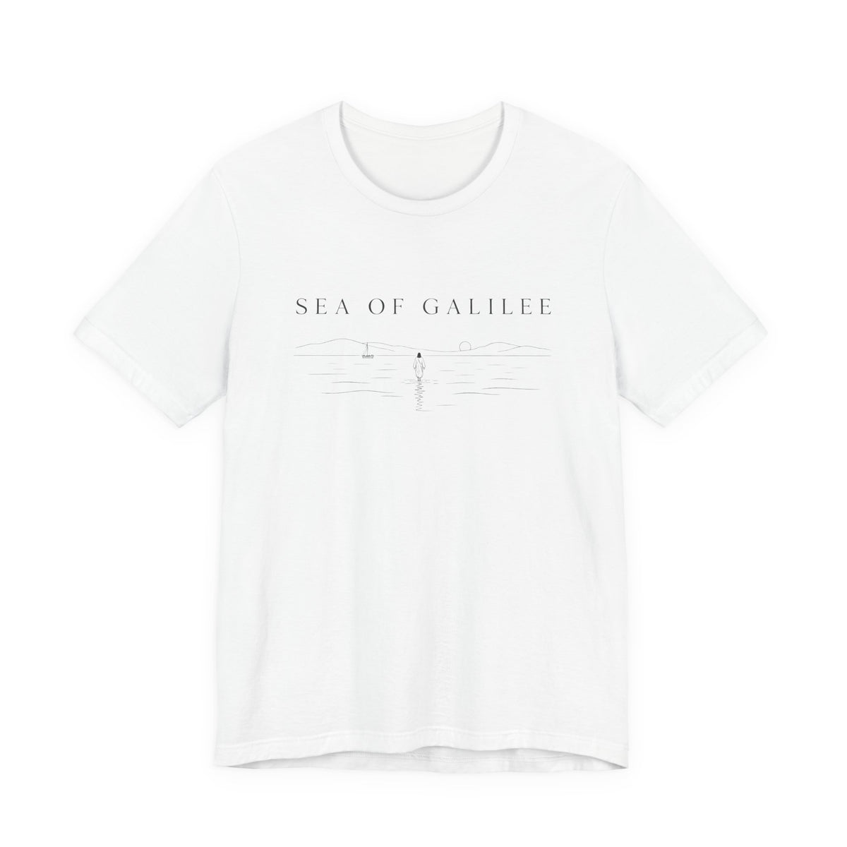 Sea of Galilee Minimalist Graphic Tee