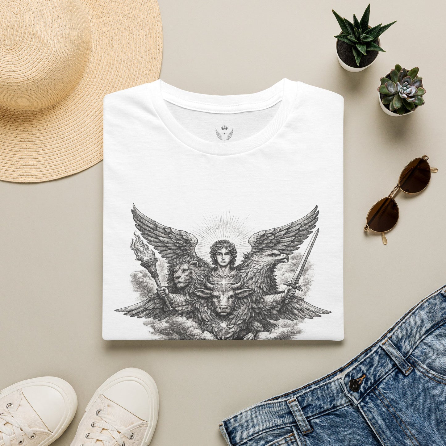 Angel Cherub Vintage T-Shirt
