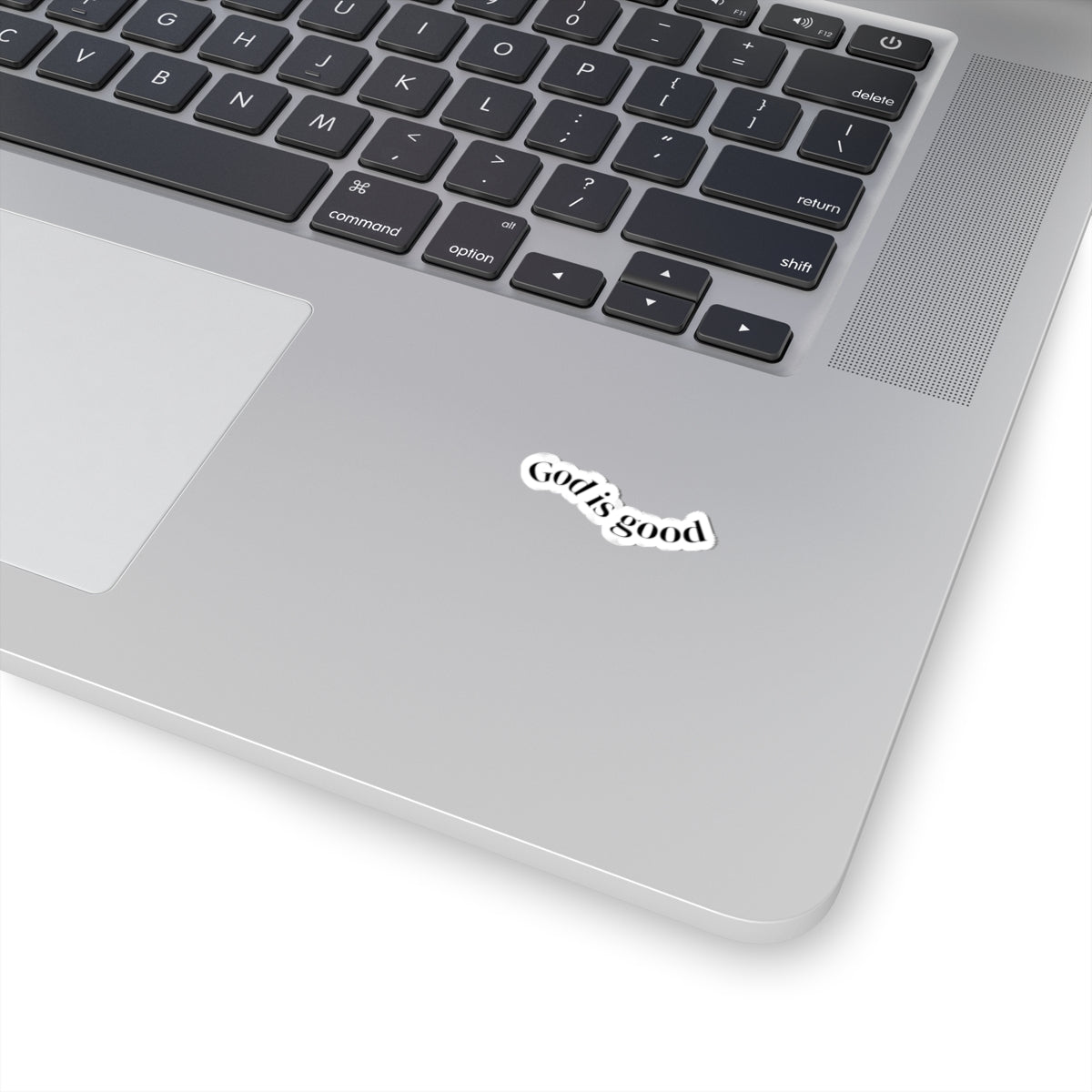 God Is Good Religious Sticker — Kiss-Cut Inspirational Decal