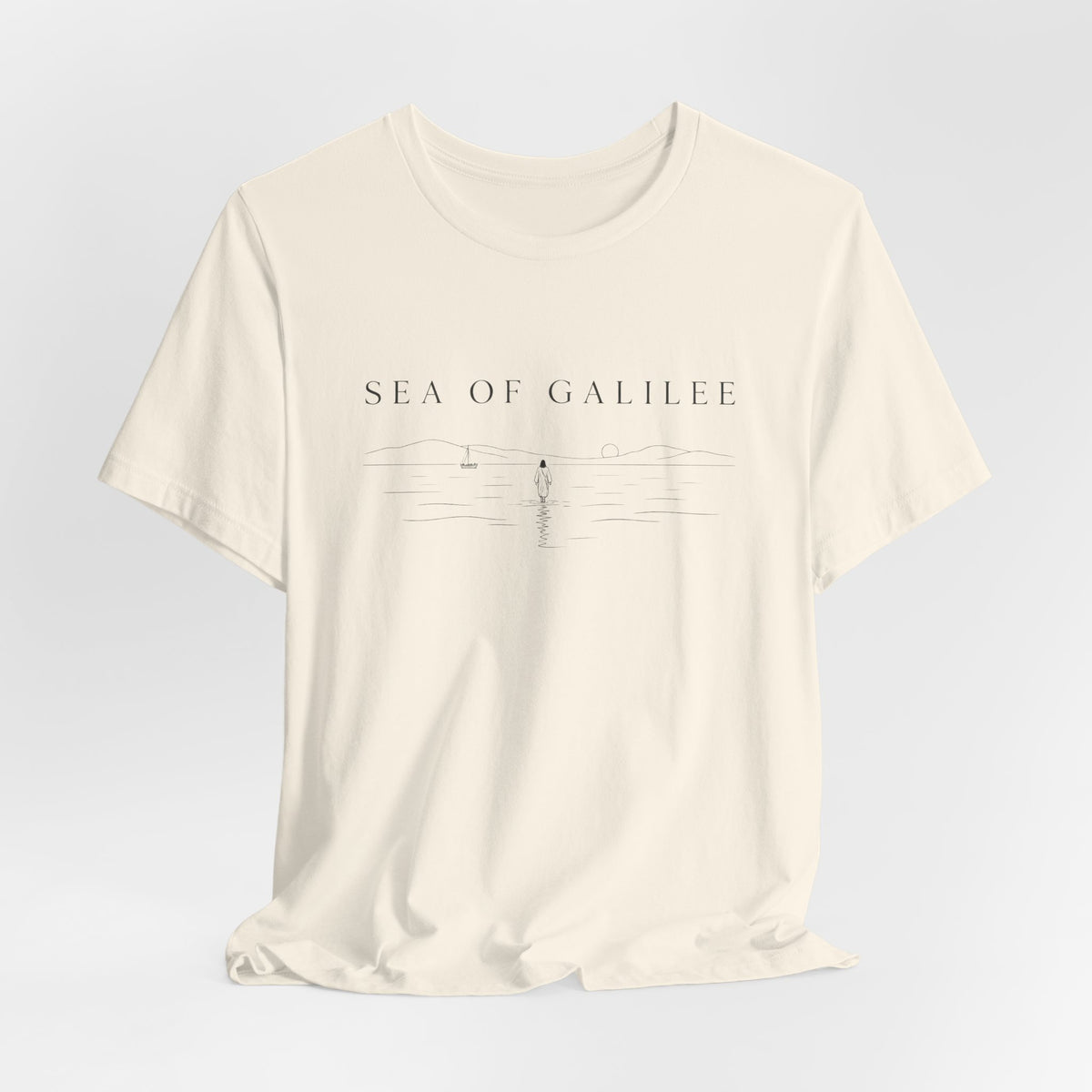 Sea of Galilee Minimalist Graphic Tee