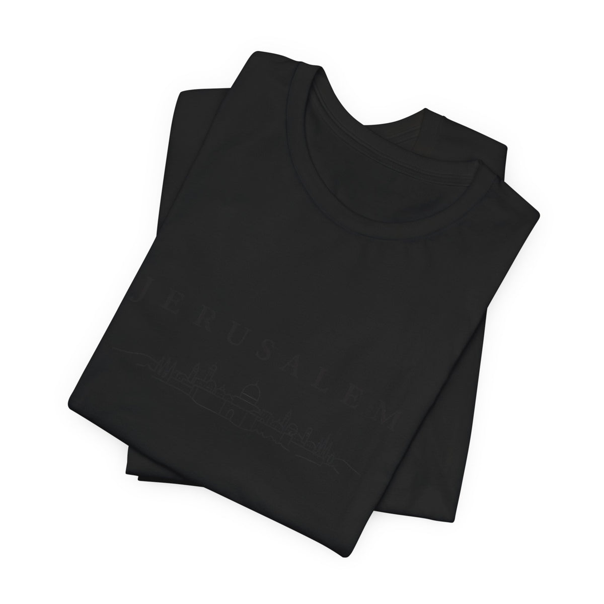 Jerusalem Skyline T-Shirt — Minimal City Outline Tee