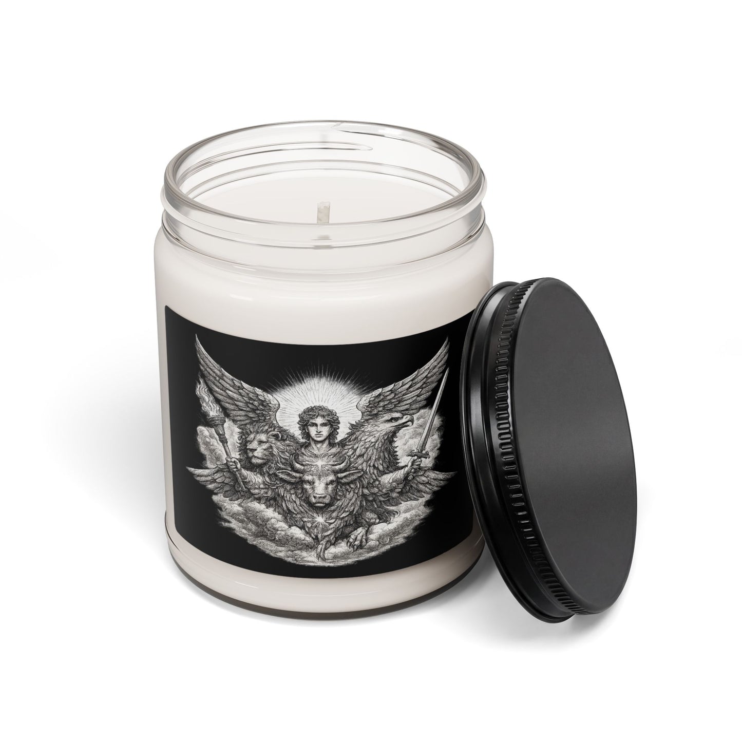 Angel Cherub Vintage Candle