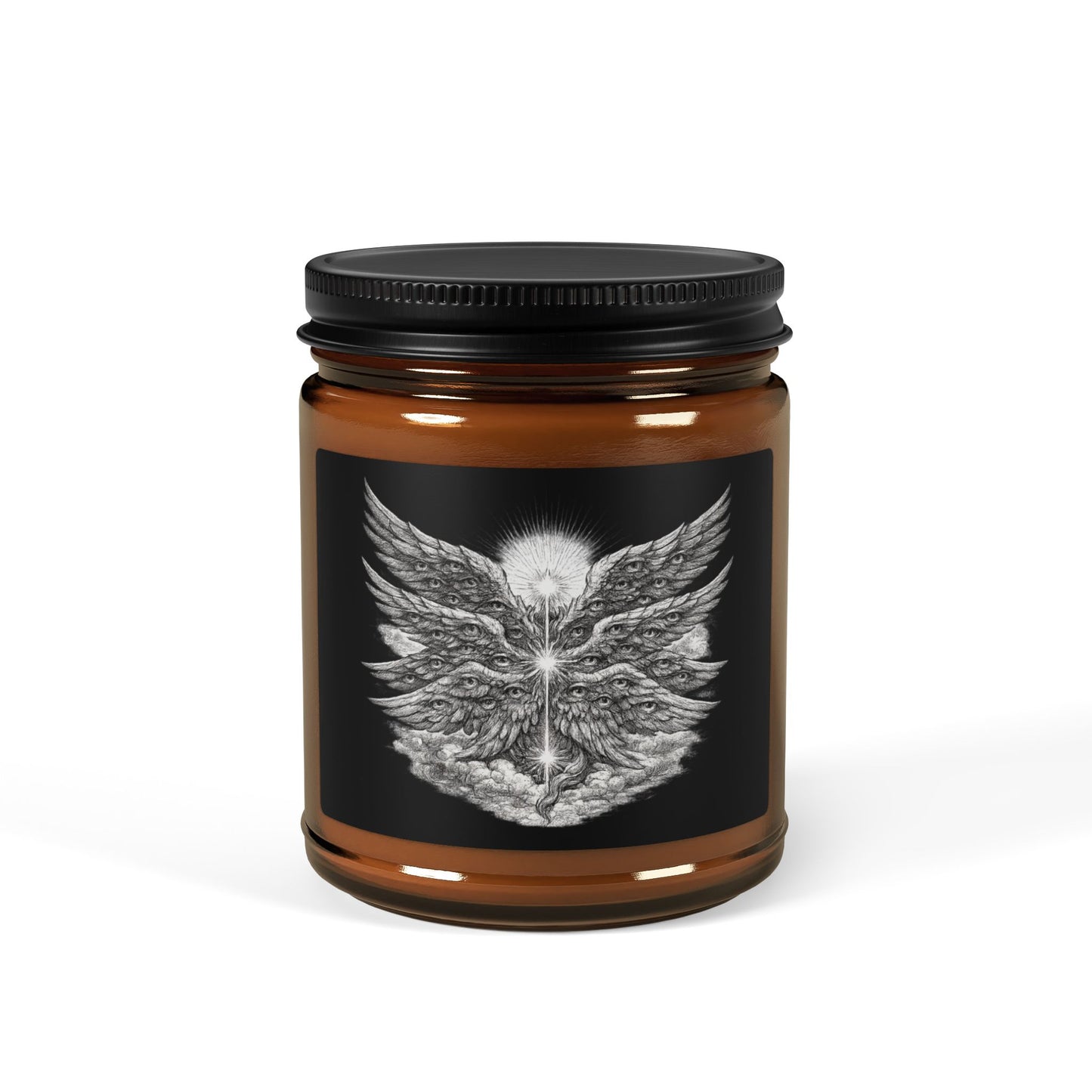 Angel Seraphim Vintage Candle