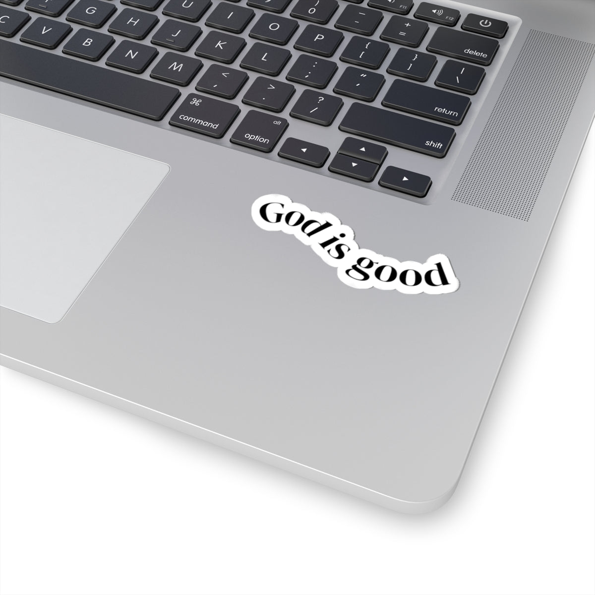 God Is Good Religious Sticker — Kiss-Cut Inspirational Decal