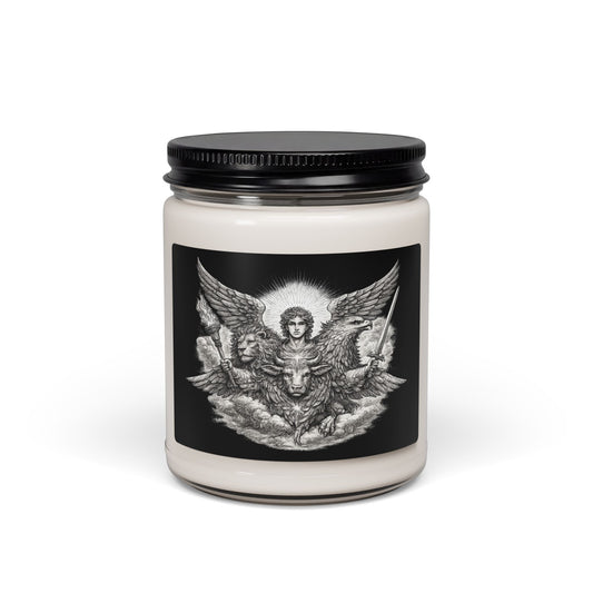 Angel Cherub Vintage Candle