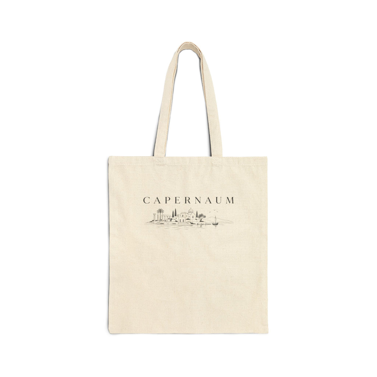 Capernaum Sketch Cotton Tote Bag