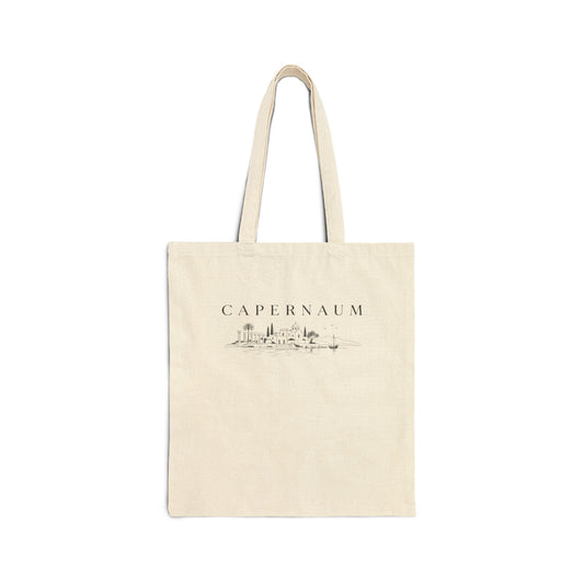 Capernaum Sketch Cotton Tote Bag