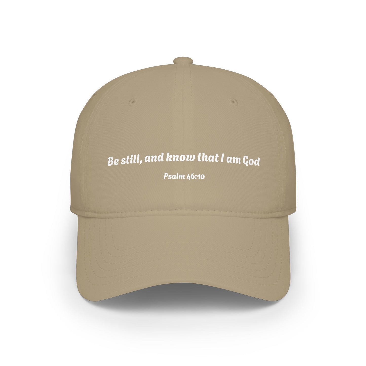 Be still and know that I am God baseball cap | Psalm 46:10 scripture hat