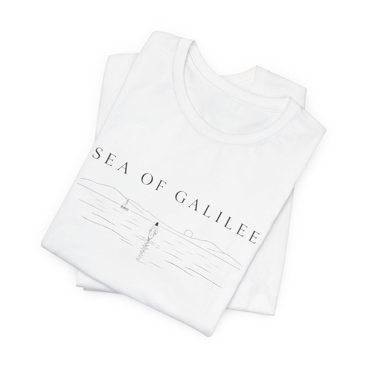 Sea of Galilee Minimalist Graphic Tee