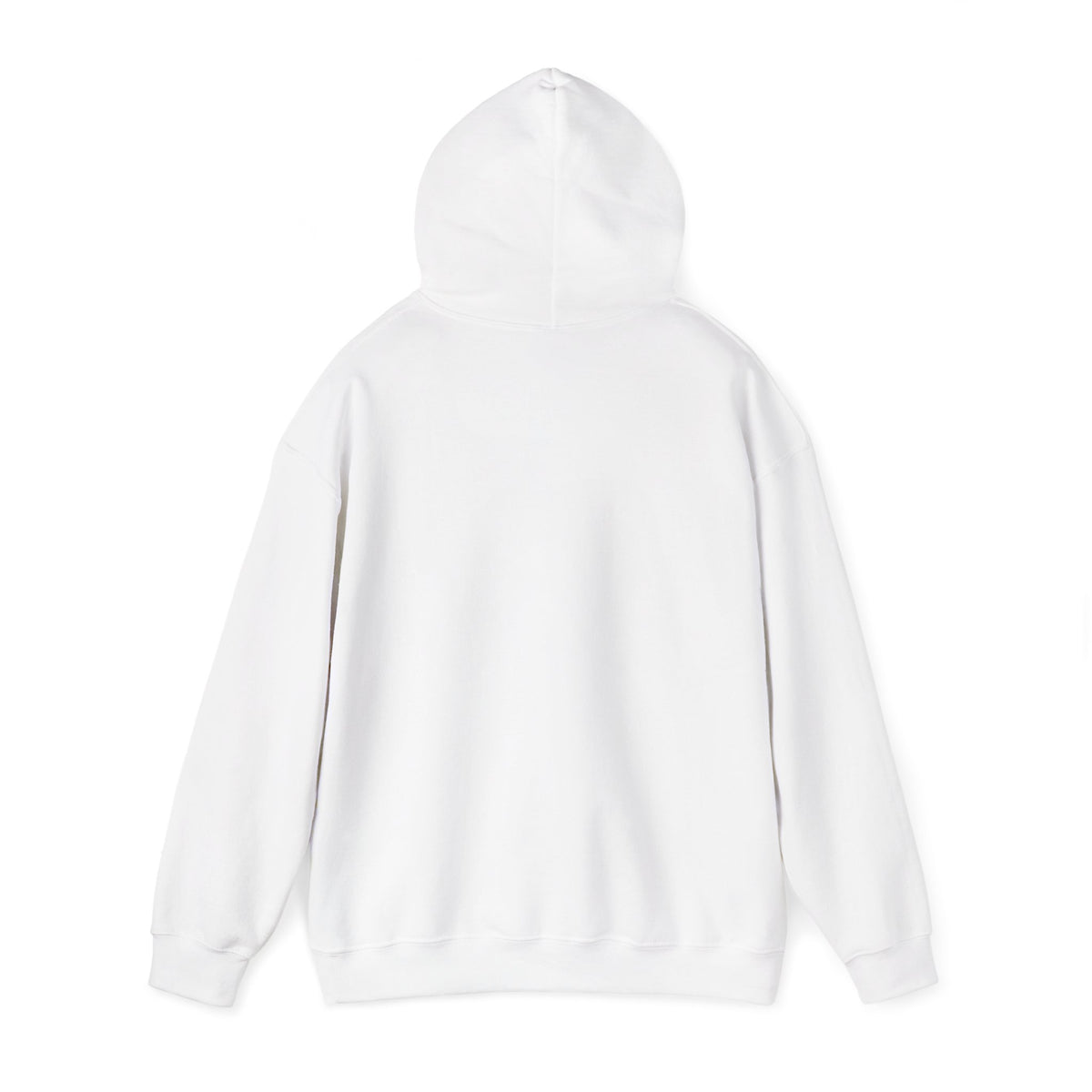 Minimalist 'be mine' White Hoodie – Small Red Script Valentine's Pullover