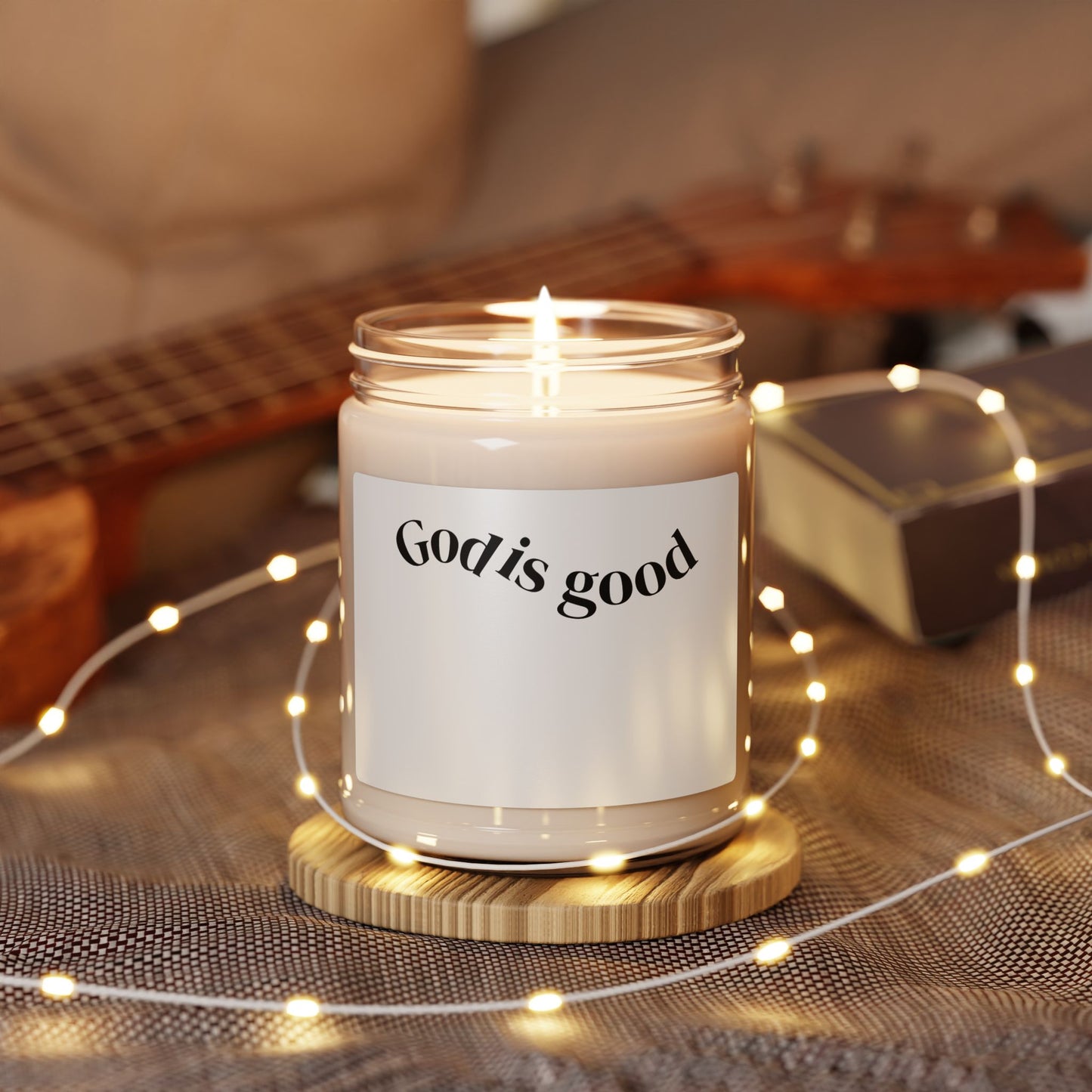 God Is Good Scented Soy Candle — 9oz Inspirational Faith Candle