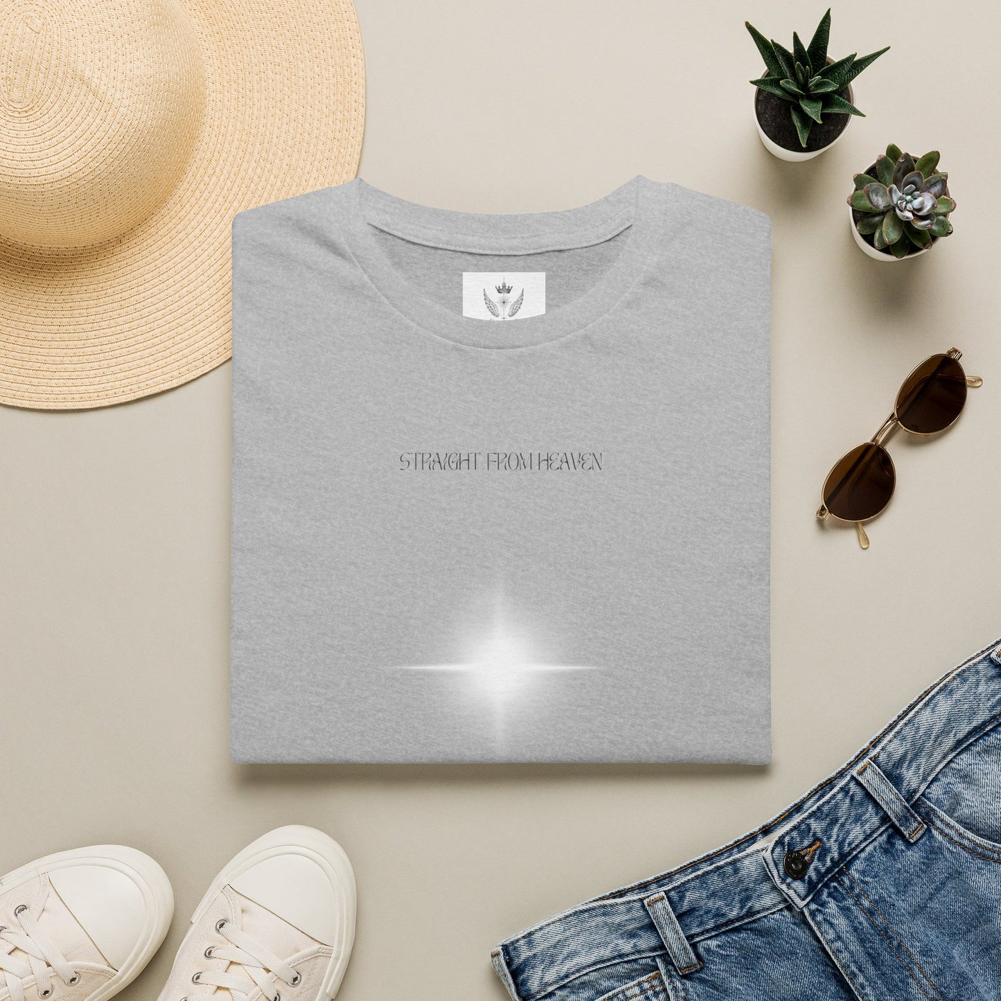 T-shirt Straight From Heaven Psalm 34:5