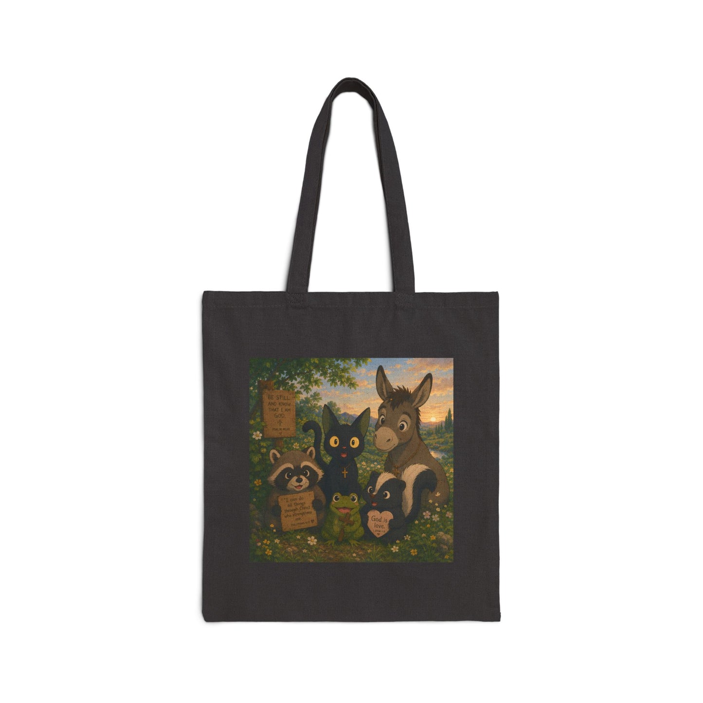 Adorable Christian Family Tote Bag