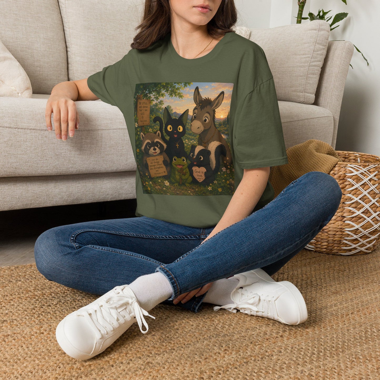 Adorable Christian Family T-shirt