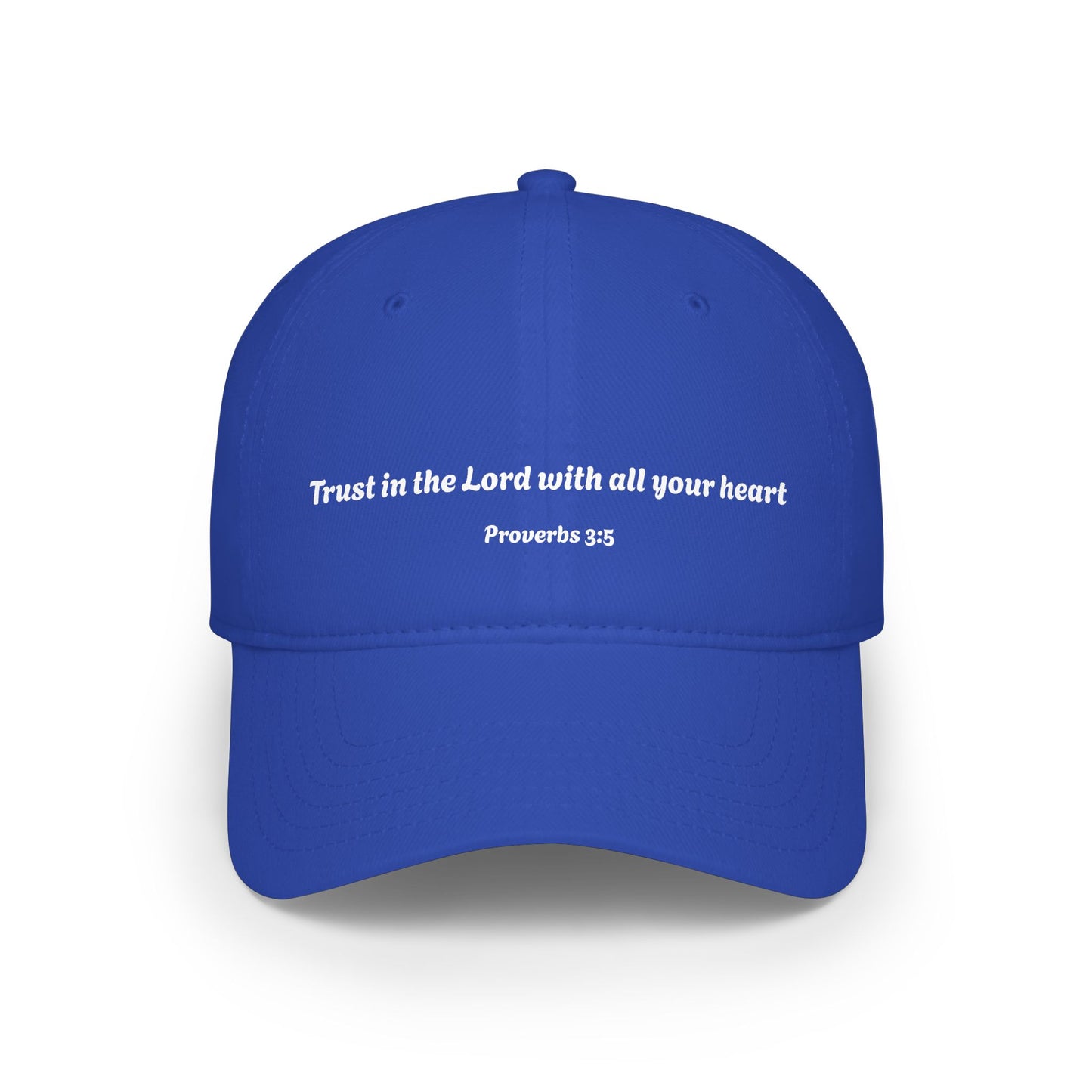 Trust in the Lord Proverbs 3:5 Baseball Cap | Christian Scripture Hat