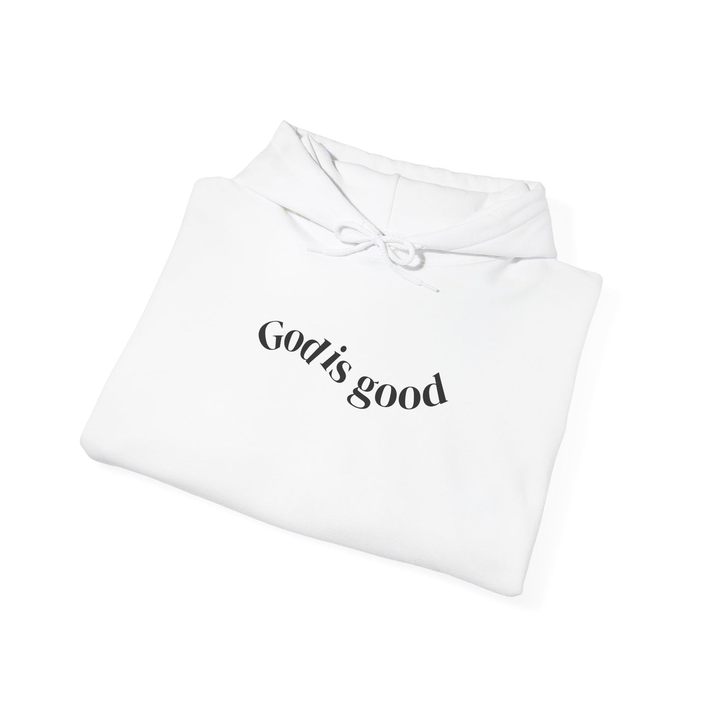 God Is Good Hoodie — Faith-Inspired White Pullover