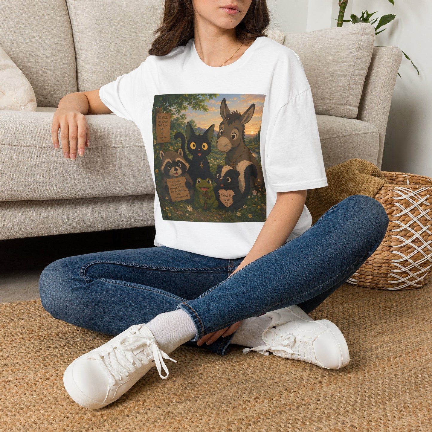 Adorable Christian Family T-shirt