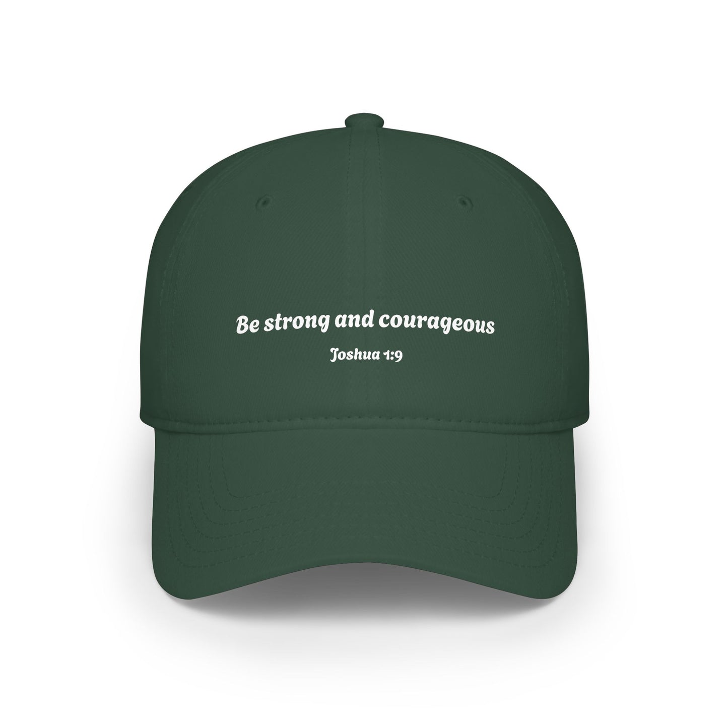 Be Strong and Courageous Joshua 1:9 Baseball Cap | Faith Scripture Hat