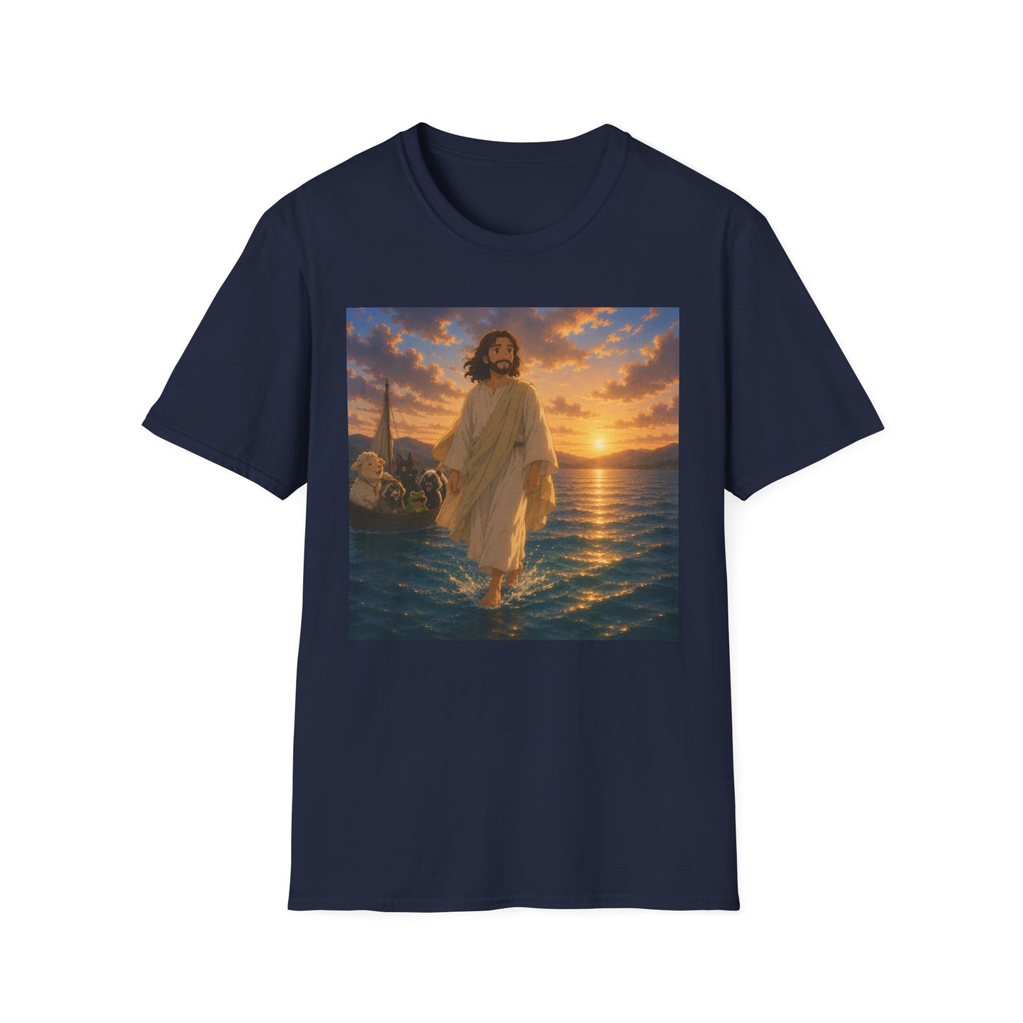 Jesus Walking On Water T-shirt