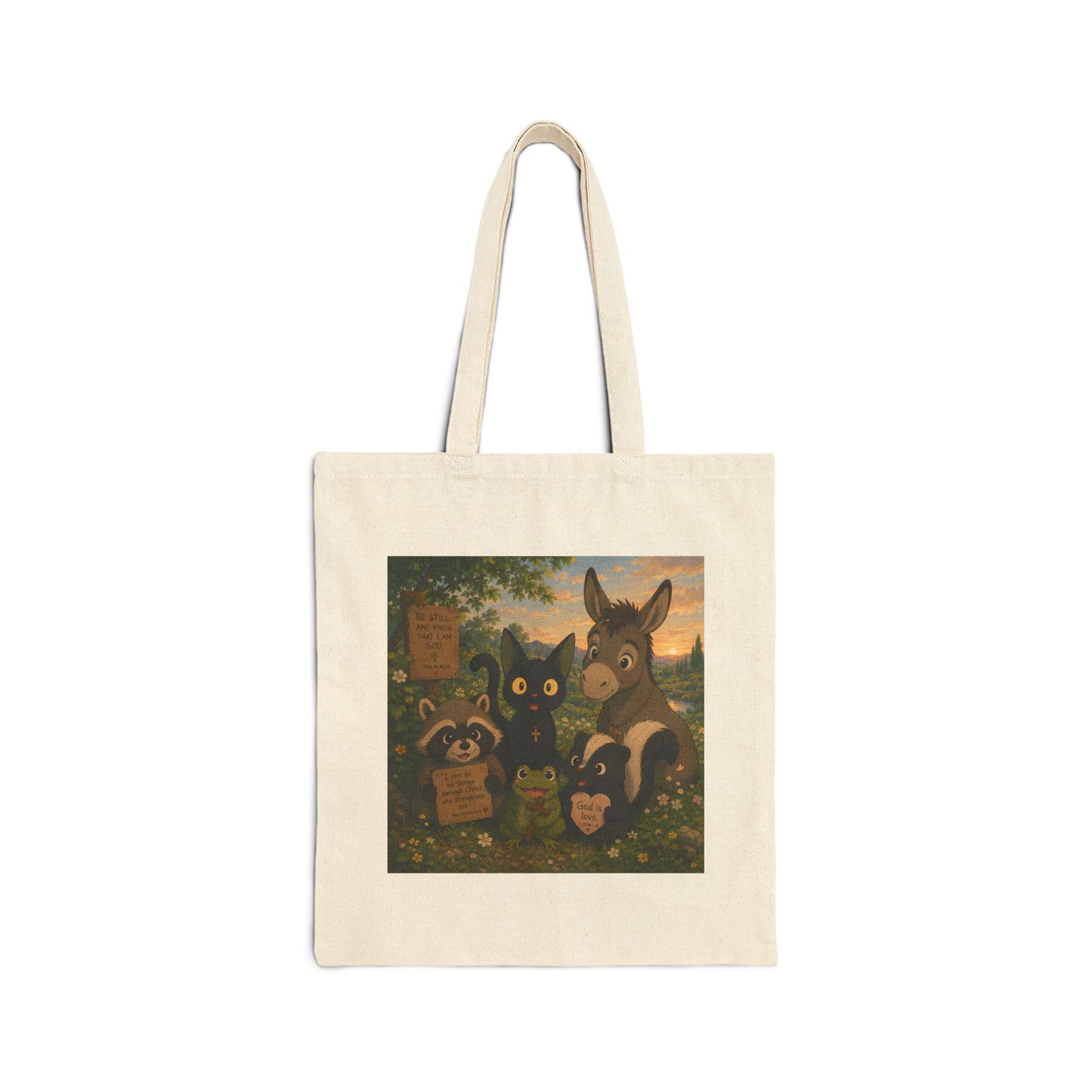 Adorable Christian Family Tote Bag