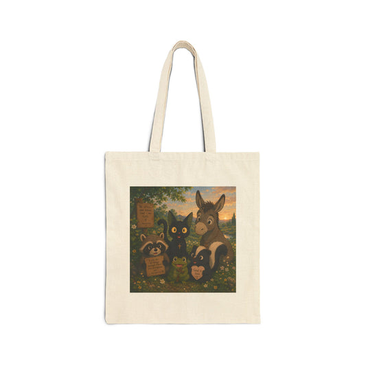 Adorable Christian Family Tote Bag