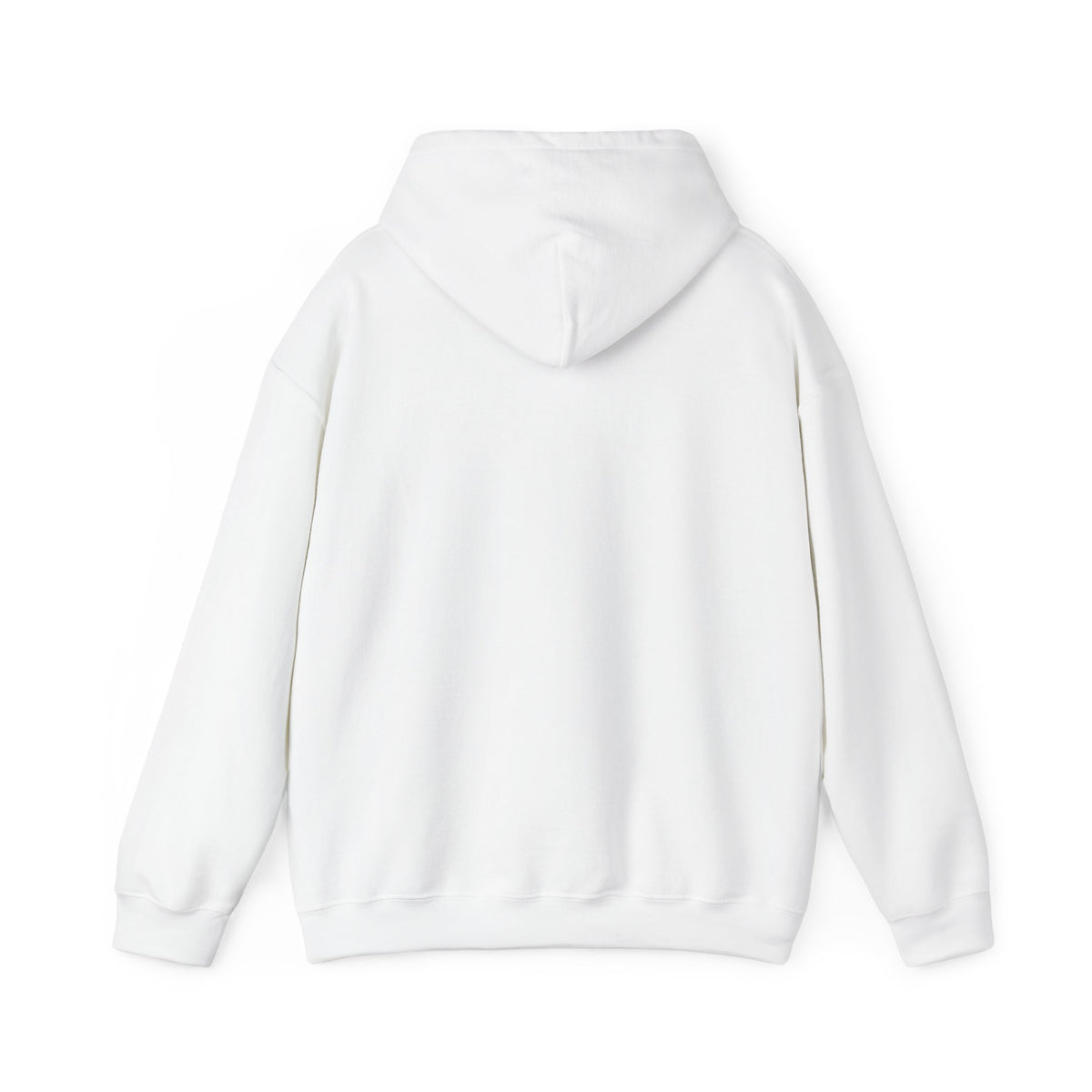 Minimalist 'be mine' White Hoodie – Small Red Script Valentine's Pullover
