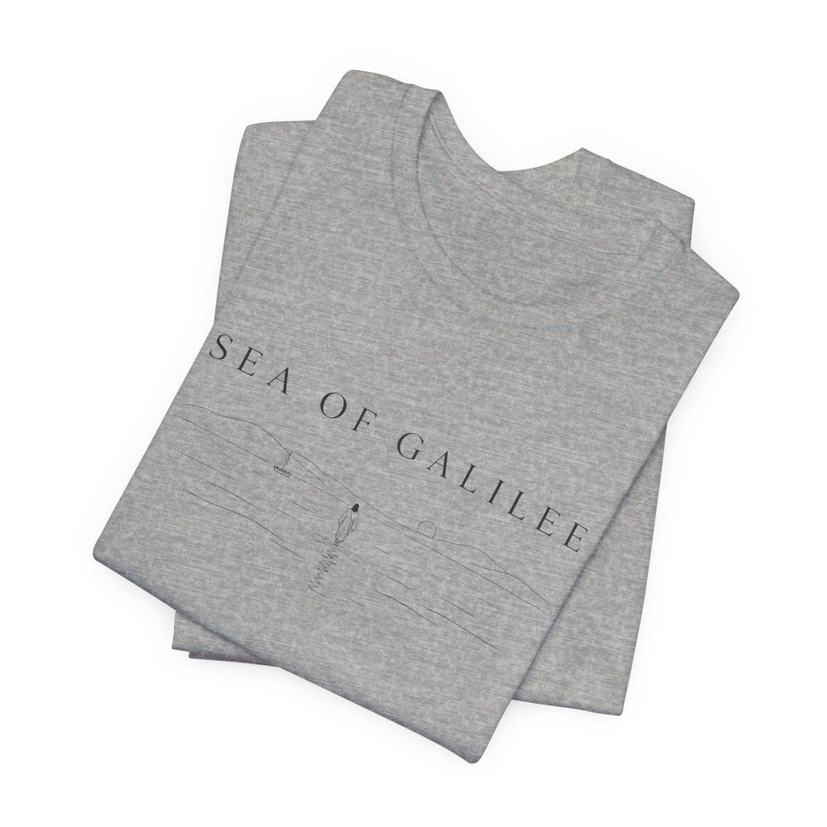 Sea of Galilee Minimalist Graphic Tee