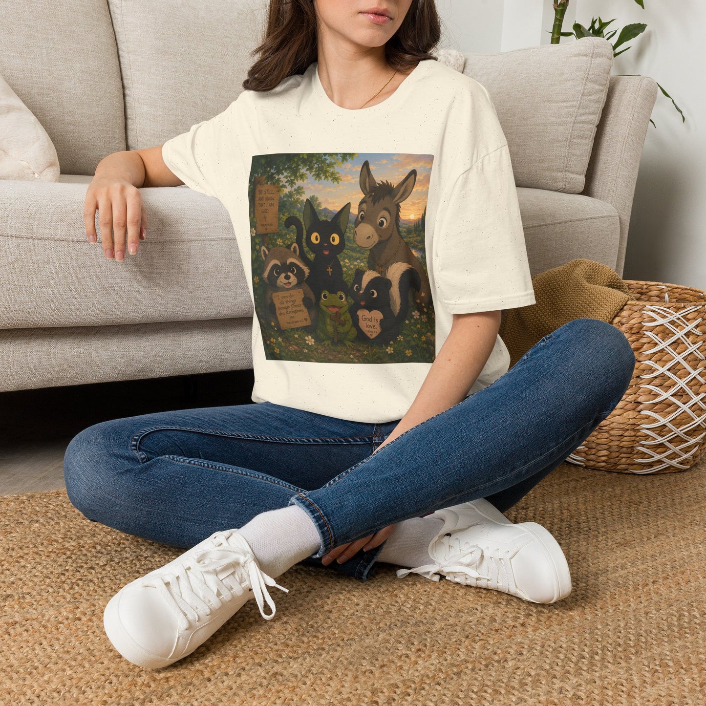 Adorable Christian Family T-shirt