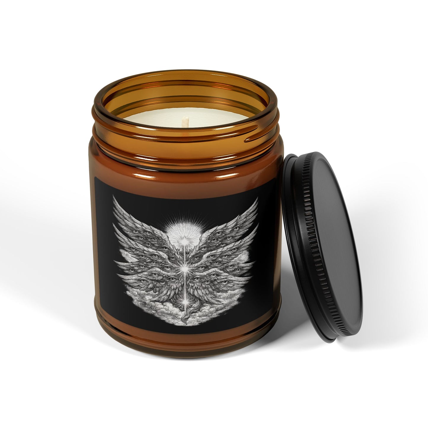 Angel Seraphim Vintage Candle