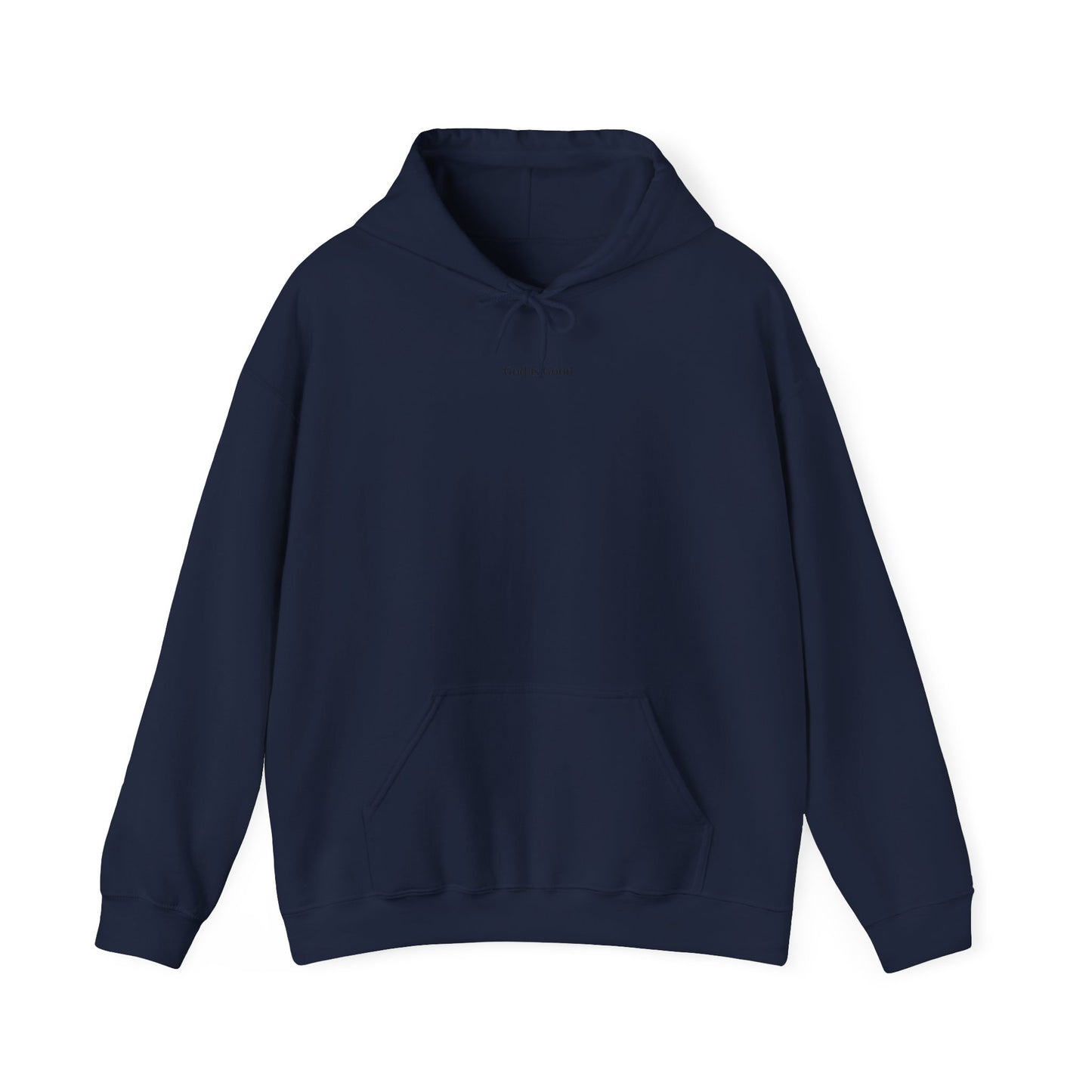 Minimalist 'Loved & Loved' White Hoodie — Cozy Casual Pullover