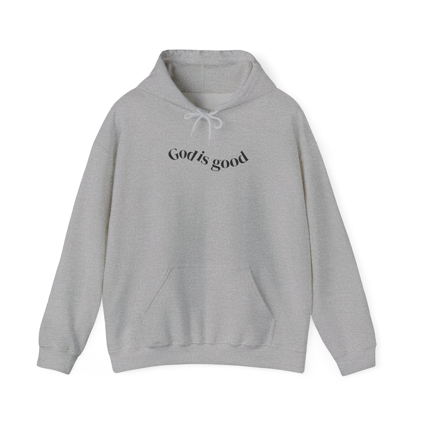 God Is Good Hoodie — Faith-Inspired White Pullover