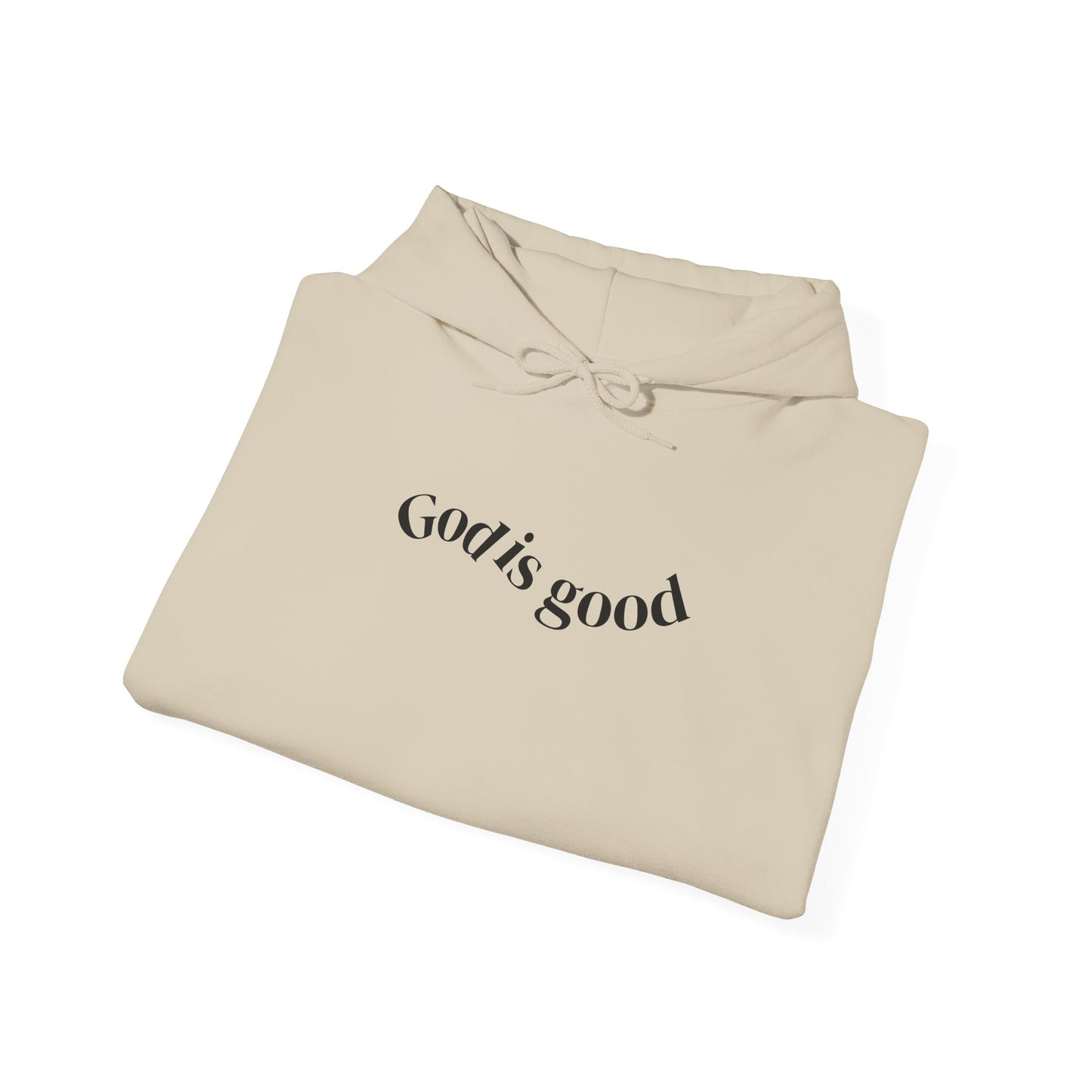 God Is Good Hoodie — Faith-Inspired White Pullover