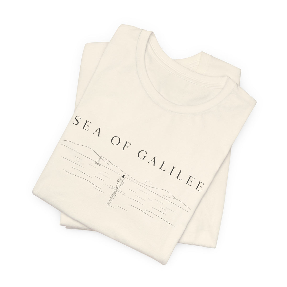 Sea of Galilee Minimalist Graphic Tee