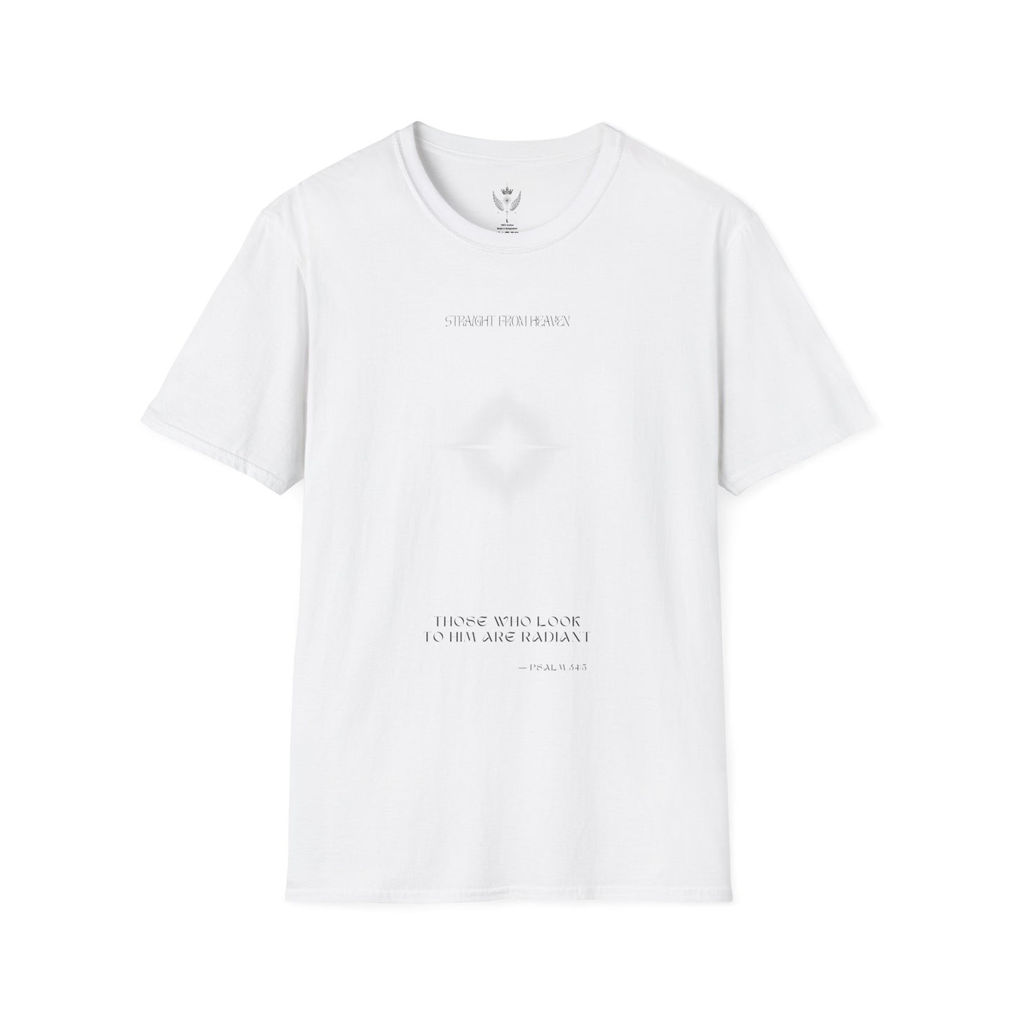 T-shirt Straight From Heaven Psalm 34:5